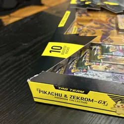 Nintendo Pokemon TCG Pikachu and Zekrom-GX Tag Team Premium Collection - Image 5