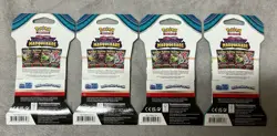 Pokemon TCG Twilight Masquerade Sleeved Booster Pack Lot - 4 Booster Packs - Image 2