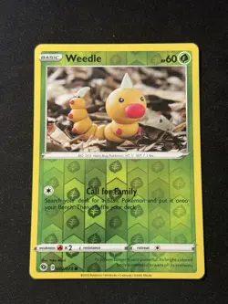 Pokemon Champions Path Weedle 002/073 Reverse-Holo - Image 1
