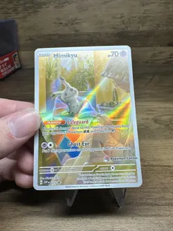 2024 Mimikyu SVP 075 Scarlet & Violet Promo - Pokemon Center Exclusive - Image 2