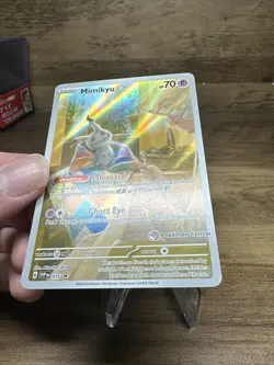 2024 Mimikyu SVP 075 Scarlet & Violet Promo - Pokemon Center Exclusive - Image 3