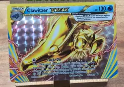 Clawitzer BREAK 35/114 - XY Steam Siege - Holo Rare - 2016 Pokemon - NM - Image 1