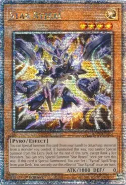 Yugioh! LP Star Ryzeal - ALIN-EN022 - Quarter Century Secret Rare - 1st Edition - Image 1
