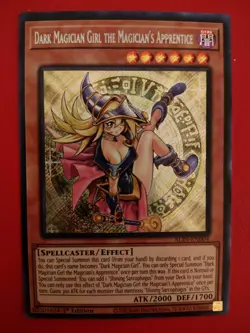 Yugioh Dark Magician Girl the Magician's Apprentice ALIN-EN004 - Image 1