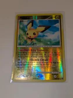 Pokemon TCG EX Emerald Pichu Reverse Holo Card 45/100 Stormfront - Image 3