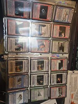 Star Wars CCG Complete Hoth Limited Black Border Set 162 Cards LP-NM - Image 2