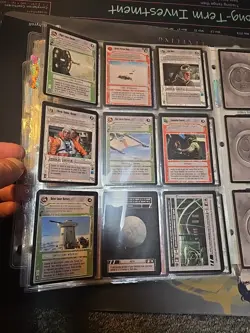 Star Wars CCG Complete Hoth Limited Black Border Set 162 Cards LP-NM - Image 3