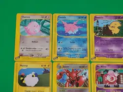 Pokemon TCG Lot of 9 E-Reader Series Cards Aquapolis Expedition Skyridge 1 Rare - Image 3