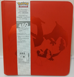 Charizard 12-Pocket Zipper PRO Binder | Ultra Pro Elite Series | Holds 480 Cards - Image 1