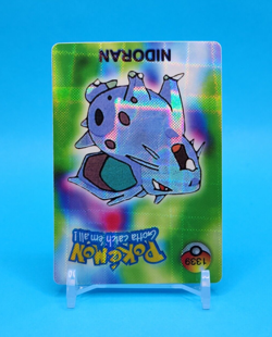 Pokemon Card - Nidoran #1339 - Vending Machine - Holo - Image 2