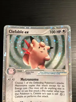 Clefable EX - Near Mint - Rare Holo - 106/112 - Fire Red Leaf Green Pokemon Card - Image 3