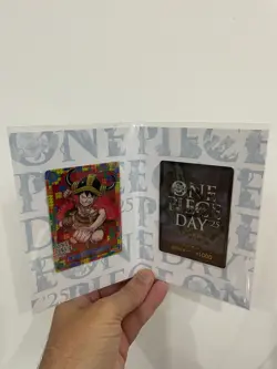 ONE PIECE DAY’25 Limited Elbaph Premium Card promo-Luffy BANDAI Japan - Image 2
