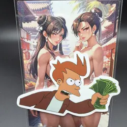 Chun Li Anime Waifu Card Doujin ACG Goddess Holo - Image 1