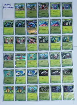Pokemon Mega Evolution Complete Base Master Set 255 Cards C/UC/Holo/RevHolo/EX - Image 1