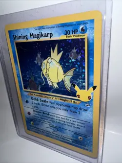 Pokemon Shining Magikarp Holo Card 66/64 Celebrations Classic Collection - Image 3