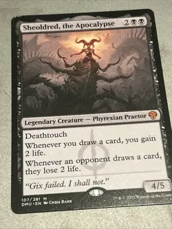 Sheoldred, the Apocalypse Dominaria United Regular Card, 107/269, NM Condition - Image 1
