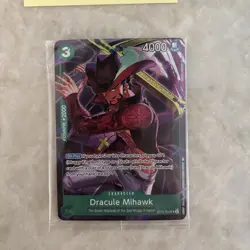 Dracule Mihawk (Illustration Box Vol.4) ST12-003 One Piece Promotion Cards Foil - Image 1