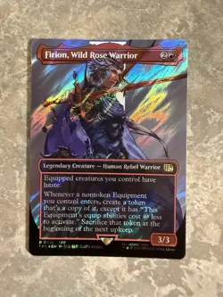 Firion, Wild Rose Warrior (Borderless) (Surge Foil) Final Fantasy Foil - Image 1