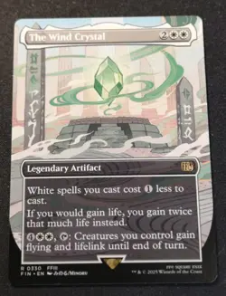 The Wind Crystal - Borderless - FIN - MTG - EN - NM - 0330 - Image 1