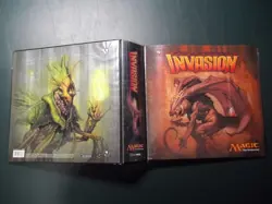 MTG Invasion 2000 Ultra Pro Binder 3 Ring Magic The Gathering - Image 2