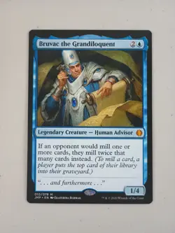 Magic The Gathering Bruvac the Grandiloquent 010/078 JMP Jumpstart NM MTG - Image 1