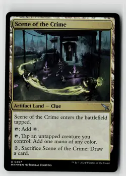MTG MKM Karlov Manor Scene Of The Crime Foil x4 NM Uncommon - Image 1