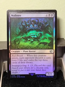 MTG Final Fantasy - Malboro - Foil, NM - Image 1