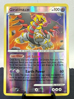 Pokemon TCG: 2009 Platinum Giratina 9/127 Reverse Holo LP - Image 1