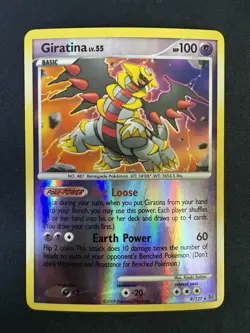 Pokemon TCG: 2009 Platinum Giratina 9/127 Reverse Holo LP - Image 5