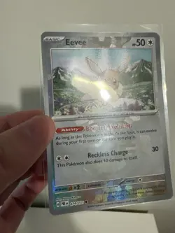 Pokemon TCG Prismatic Evolutions Eevee Master Ball Pattern 074/131 - Image 4