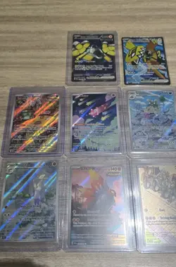 Lot of 10 Illustration Rare Pokemon TCG From Paradox Rift Set NM Pack Fresh - Image 2