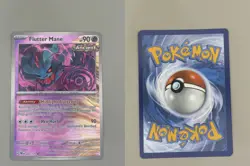 Flutter Mane 043/131 Rare Prismatic Evolutions Pokemon Masterball Holo NM - Image 3