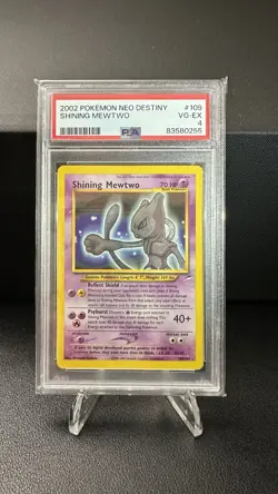 Pokemon - Neo Destiny - Shining Mewtwo - PSA 4 - Image 1