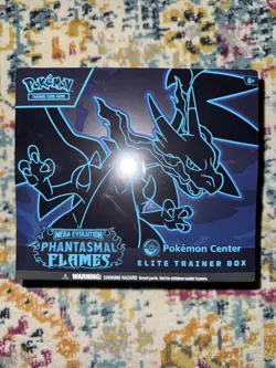 Pokemon TCG Phantasmal Flames Pokemon Center ETB Elite Trainer Box - New Sealed - Image 1