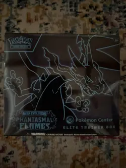 Pokemon TCG Phantasmal Flames Pokemon Center ETB Elite Trainer Box - New Sealed - Image 2