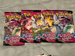 5x Pokemon TCG Fusion Strike Sealed Packs ? - Image 1