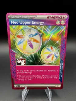 Ace Spec Neo Upper Energy 162/162 Play! Pokemon Prize Pack Series Stamped - NM - Image 1