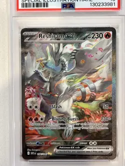 PSA 10 Reshiram ex #166/086 - White Flare Pokemon TCG - Image 3