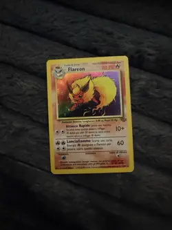 Pokemon TCG Flareon Jungle 3/64 Holo Unlimited Holo Rare - Image 1