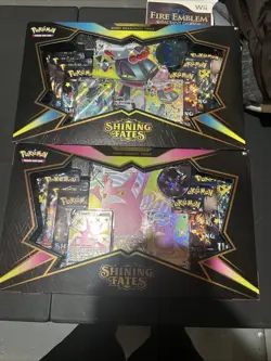 Pokemon TCG: Shining Fates Premium Collection Set [Shiny Crobat/Dragapult VMAX 820650808715 - Image 1