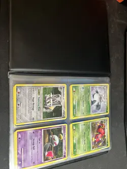 2007 Pokemon Mysterious Treasures Complete Non Holo Set W Set Binder - Image 2