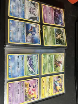 2007 Pokemon Mysterious Treasures Complete Non Holo Set W Set Binder - Image 3