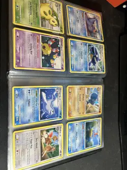 2007 Pokemon Mysterious Treasures Complete Non Holo Set W Set Binder - Image 5