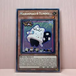 YuGiOh! Marshmao ☆ Yummy (Secret Rare) DOOD-EN024 1st Edition NM - Image 2