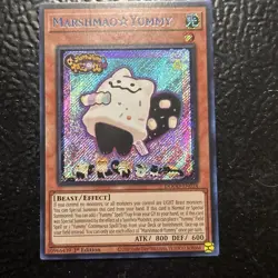 Yu-Gi-Oh! TCG Marshmao Yummy Secret Rare DOOD-EN024 1st Edition Near Mint. - Image 1