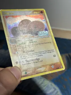 Dugtrio 5/100 Pokemon Ex Crystal Guardians Reverse Holo Stamped Card HP DMG - Image 5