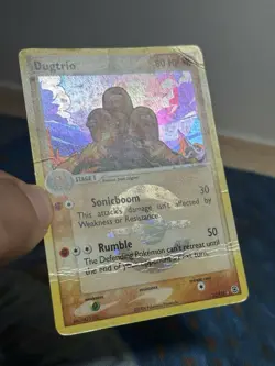 Dugtrio 22/112 Pokemon Ex FireRed LeafGreen Reverse Holo Rare Stamped Card HP - Image 4