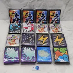 Pokemon TCG Card Sleeves Bundle X16 From ETBs And Collection Boxes New - Image 1