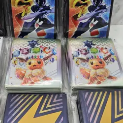 Pokemon TCG Card Sleeves Bundle X16 From ETBs And Collection Boxes New - Image 5