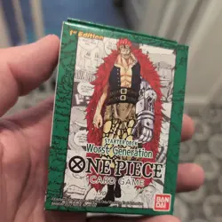 One Piece Card Game ST-02 Worst Generation Super Pre-Release Sealed Deck Green - Image 1